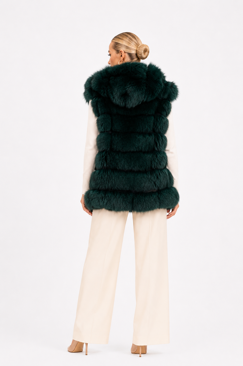 Gilet visone nigella