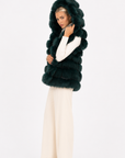 Gilet visone nigella