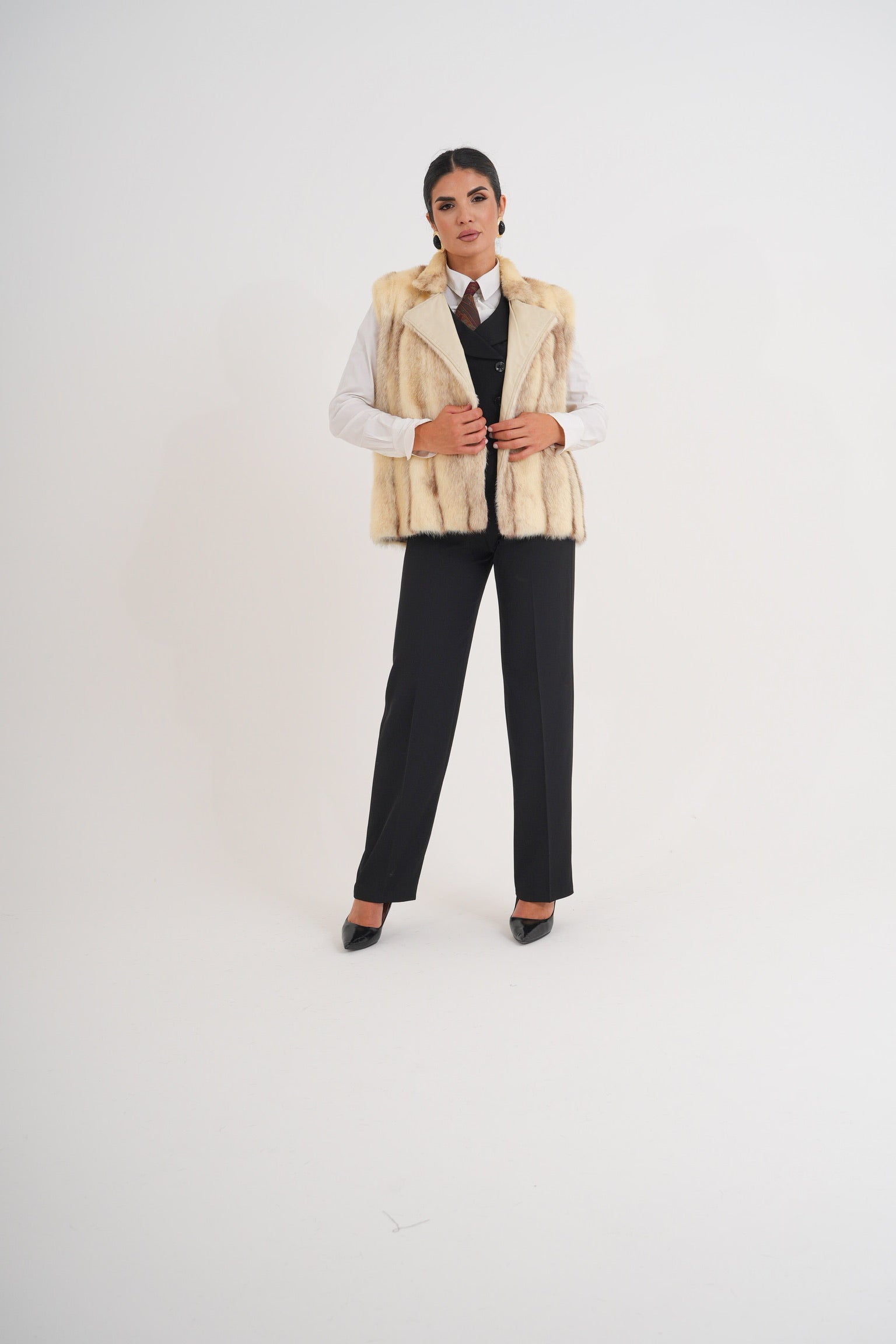 Gilet visone antea