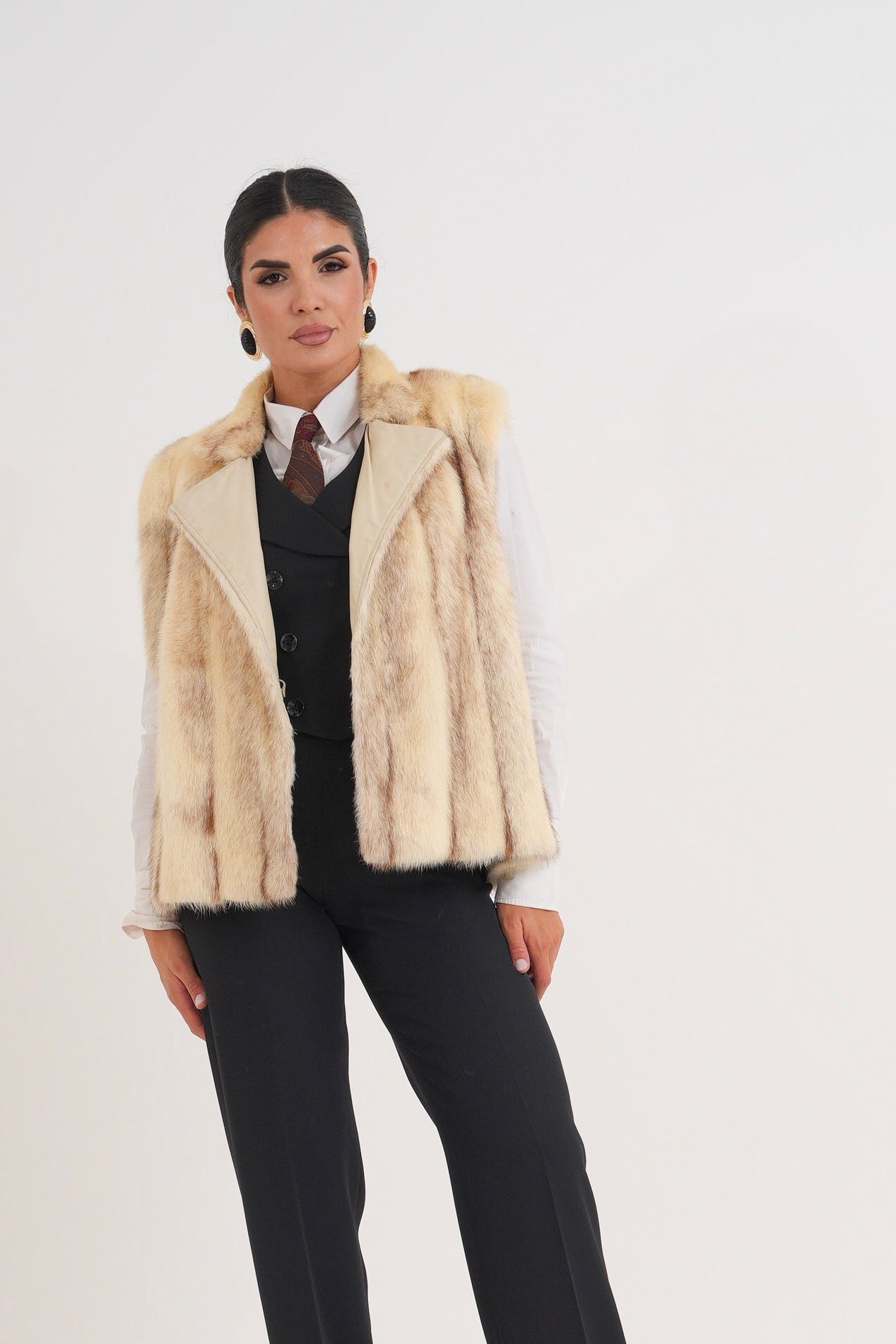 Gilet visone antea