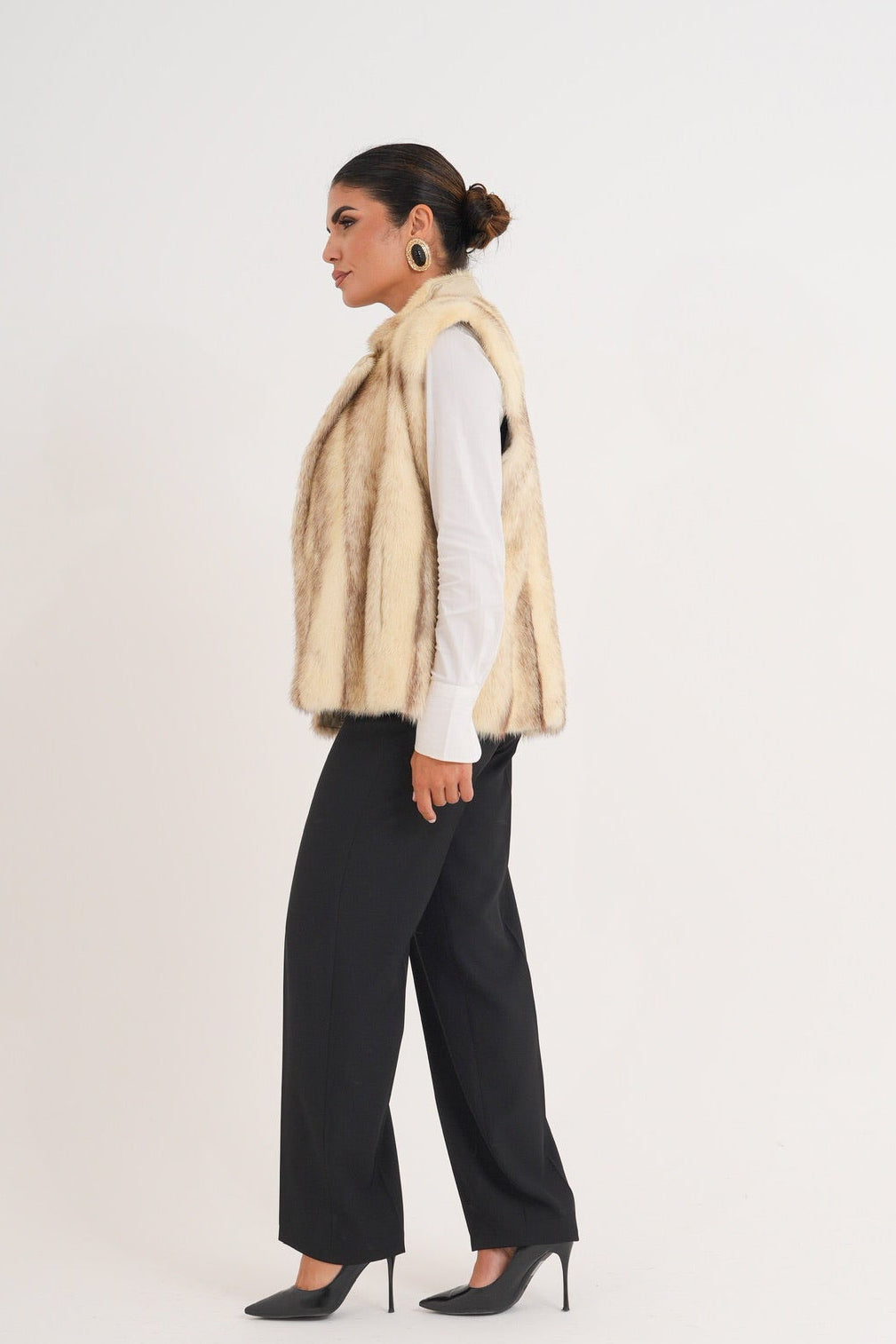 Gilet visone antea