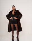 Visone lungo velvet