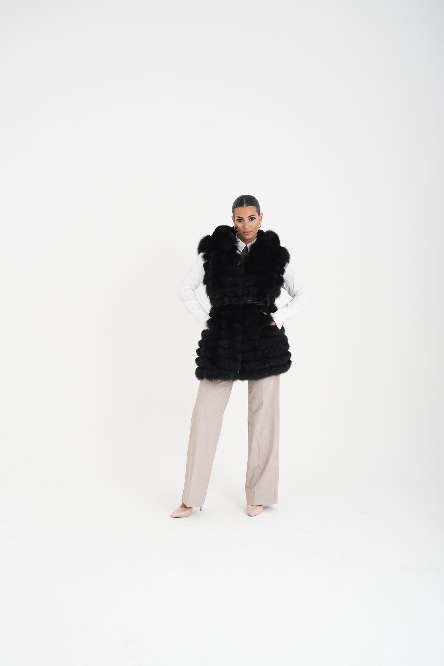 Gilet volpe Leonora