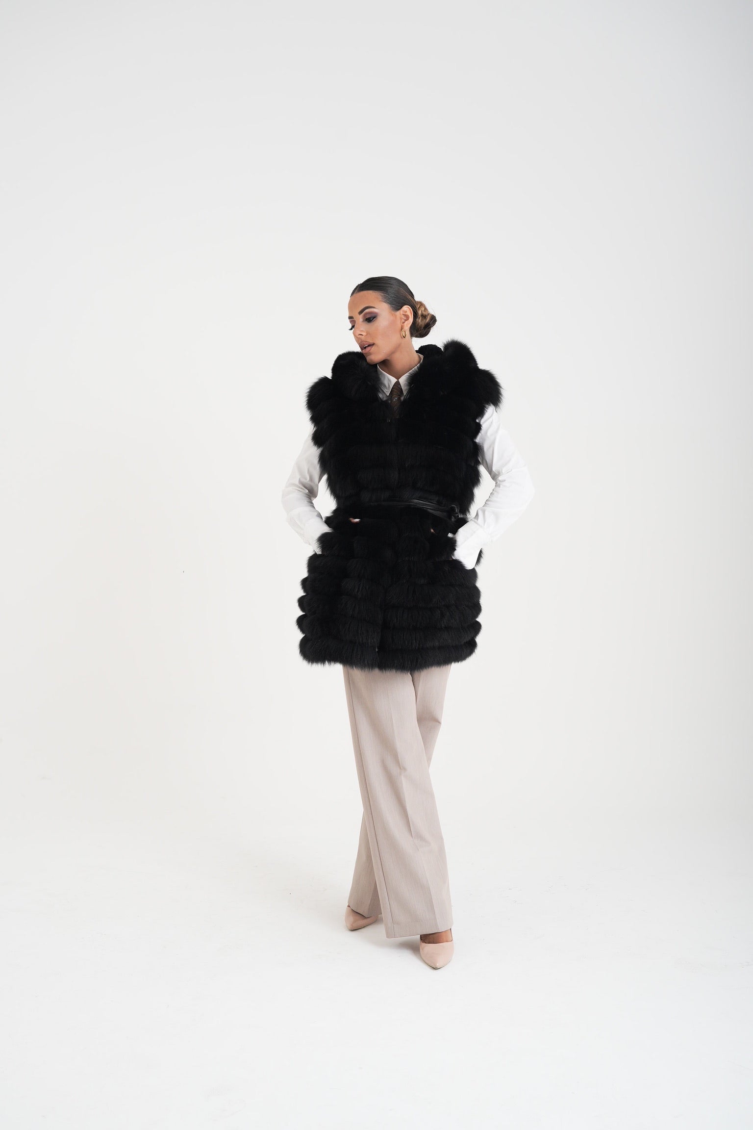 Gilet volpe Leonora
