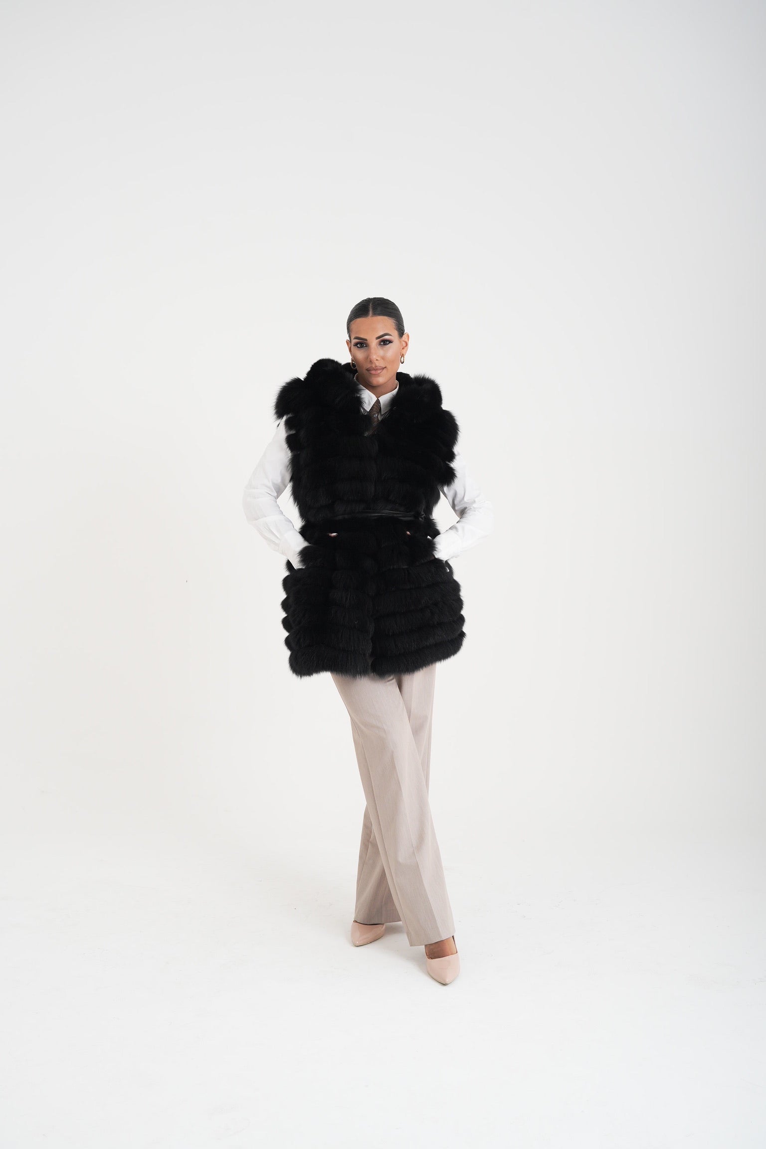 Gilet volpe Leonora