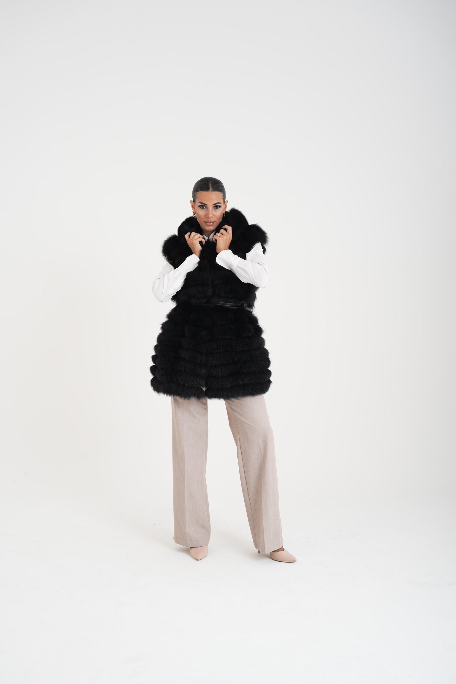 Gilet volpe Leonora