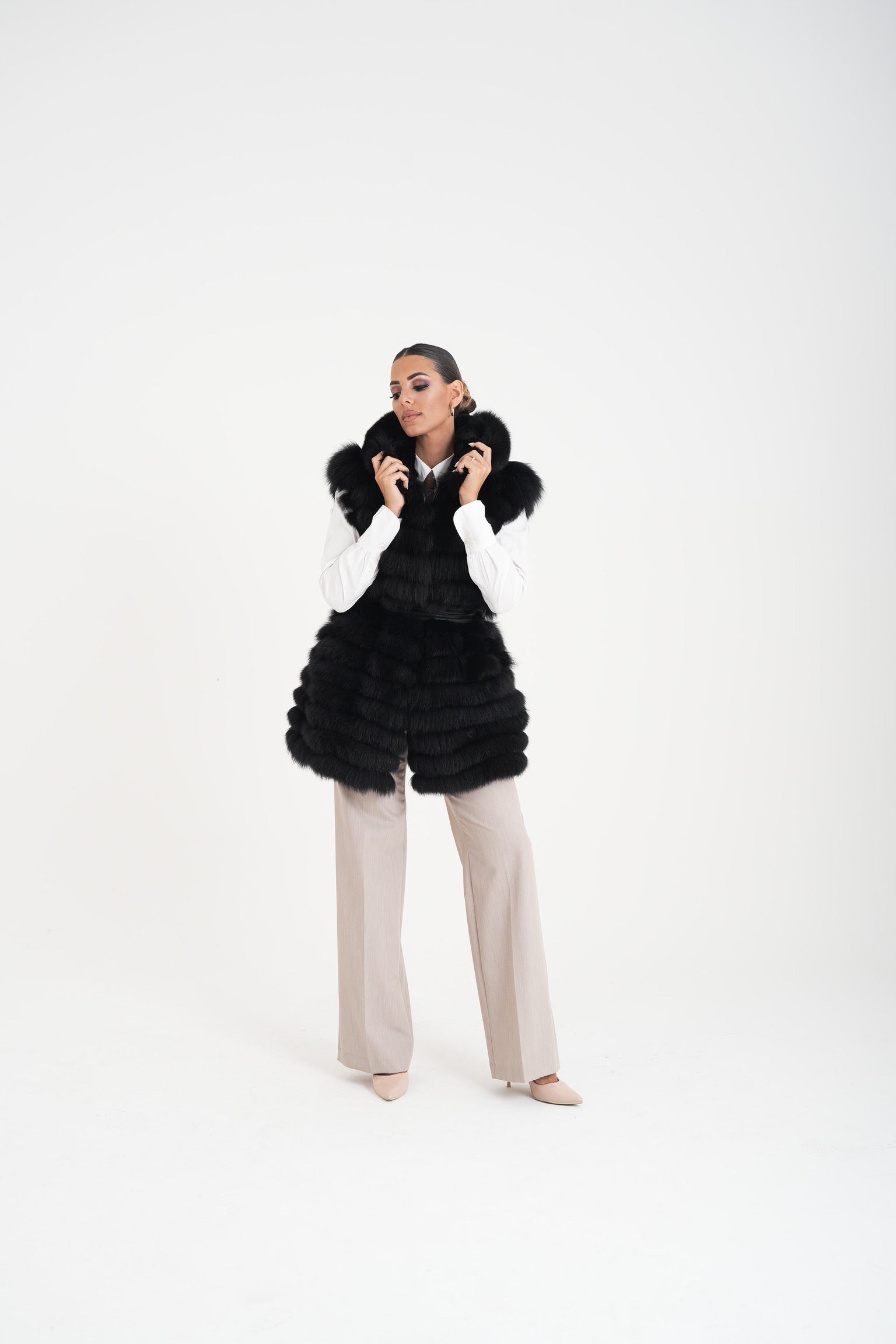 Gilet volpe Leonora
