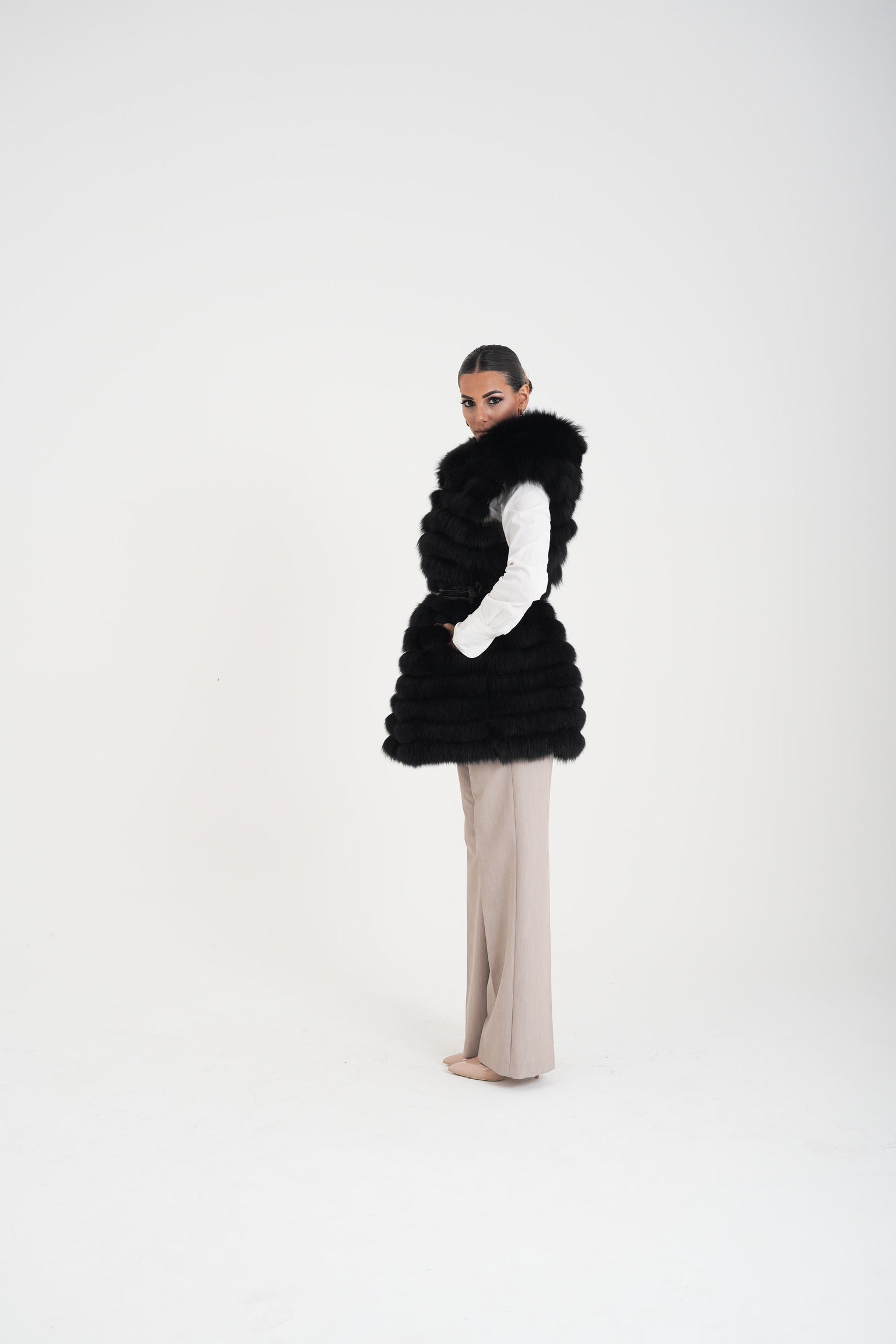 Gilet volpe Leonora
