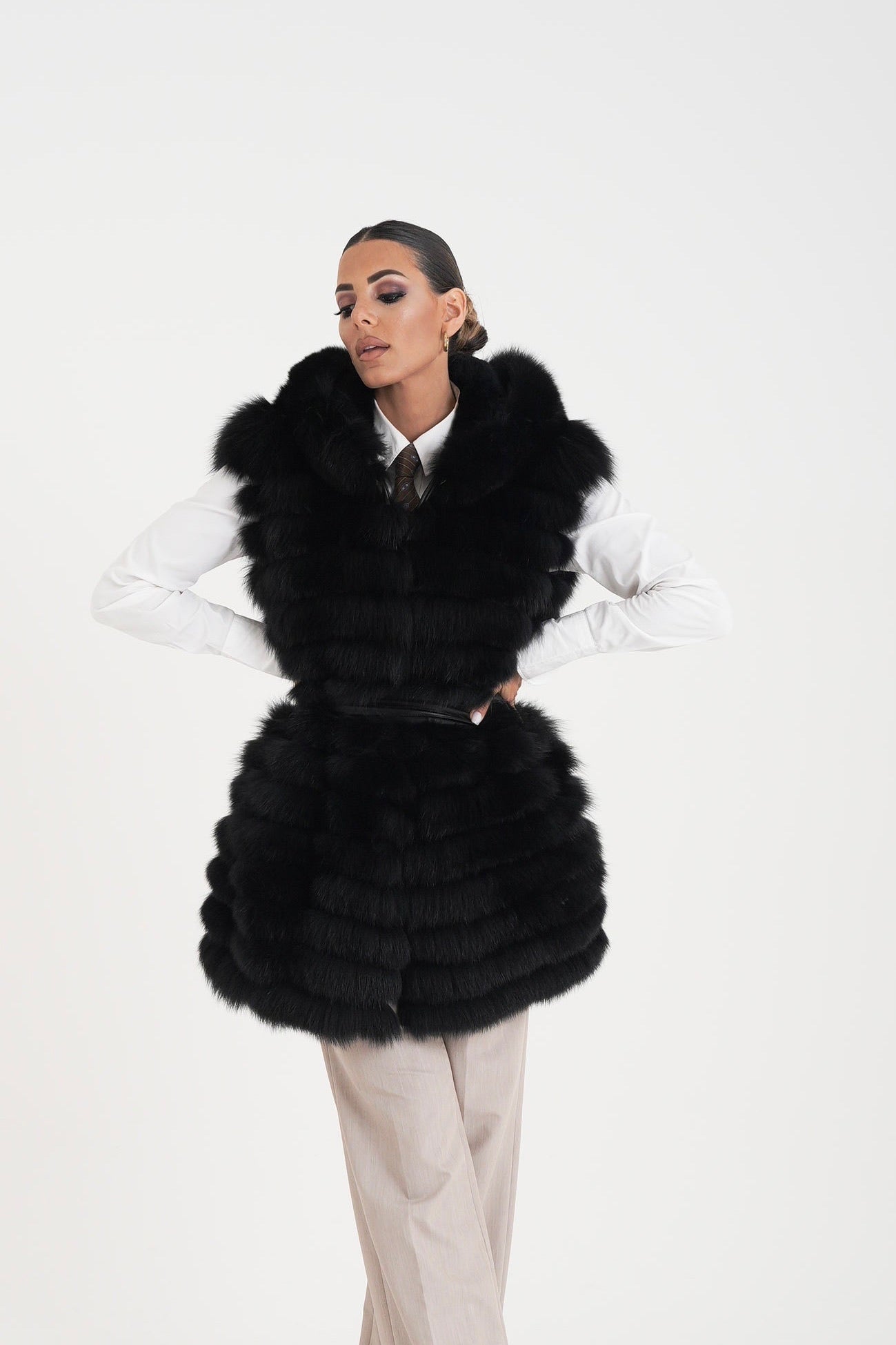 Gilet volpe Leonora
