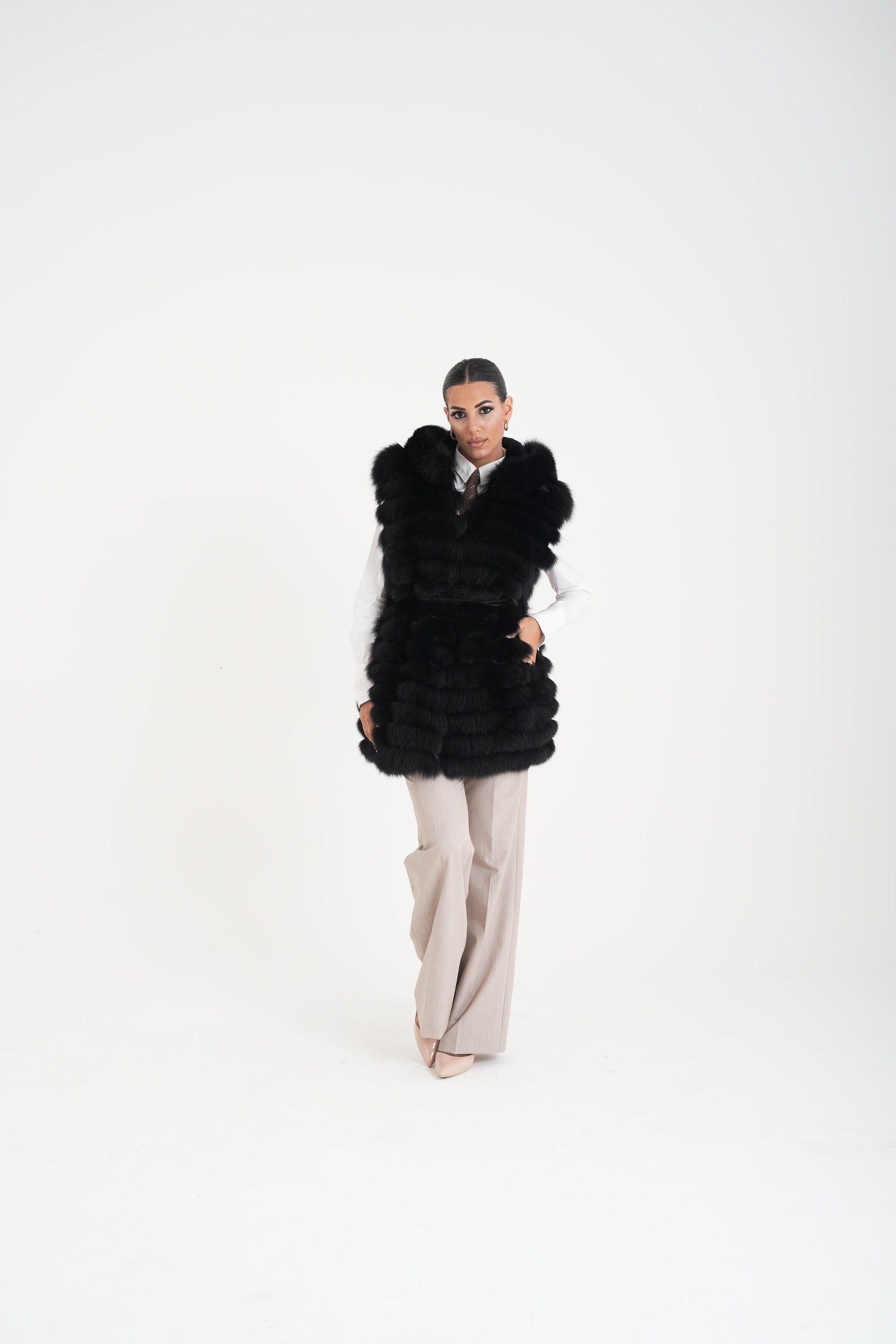 Gilet volpe Leonora