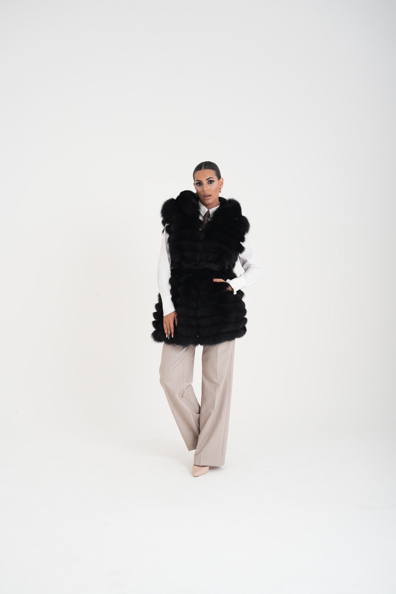 Gilet volpe Leonora