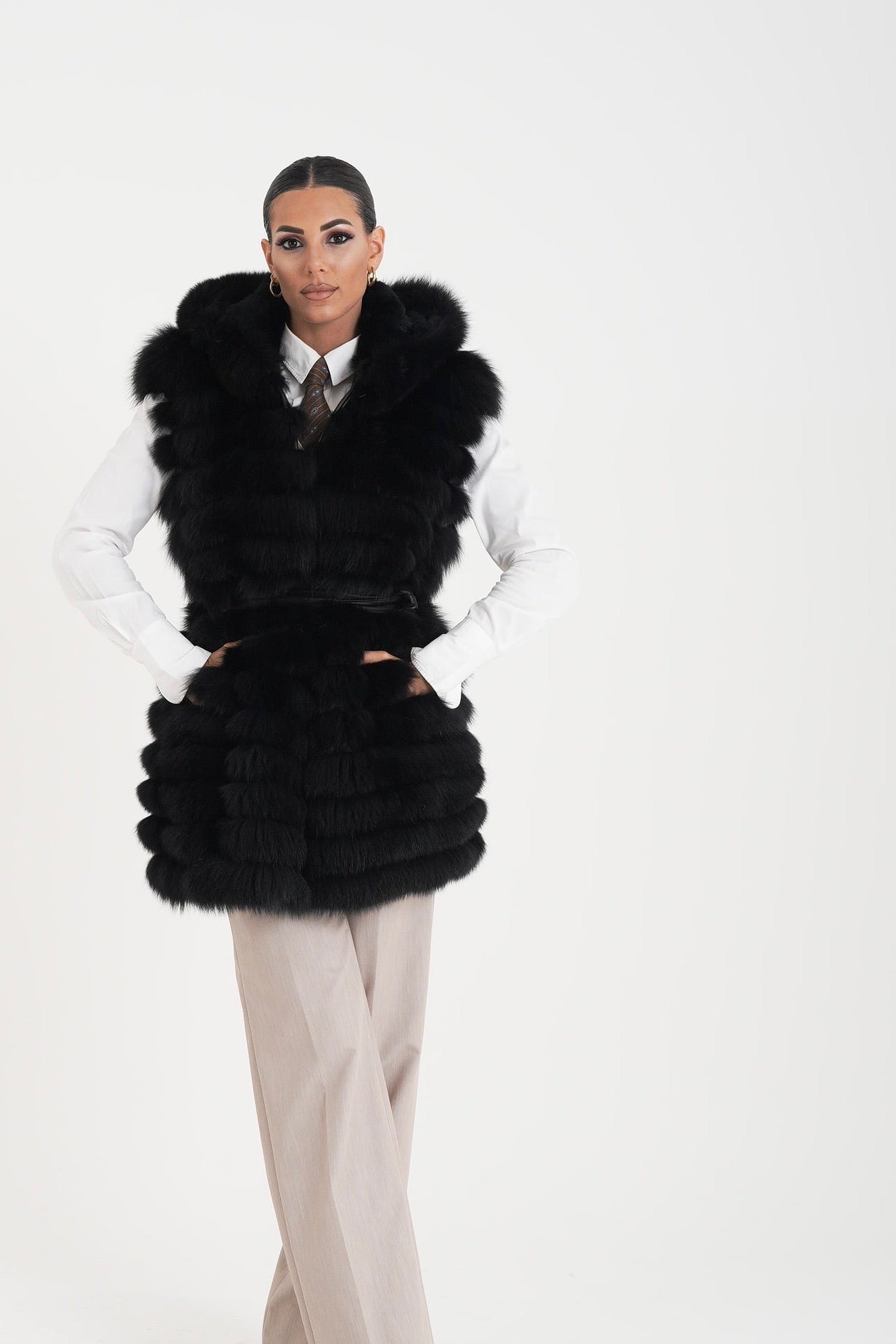 Gilet volpe Leonora