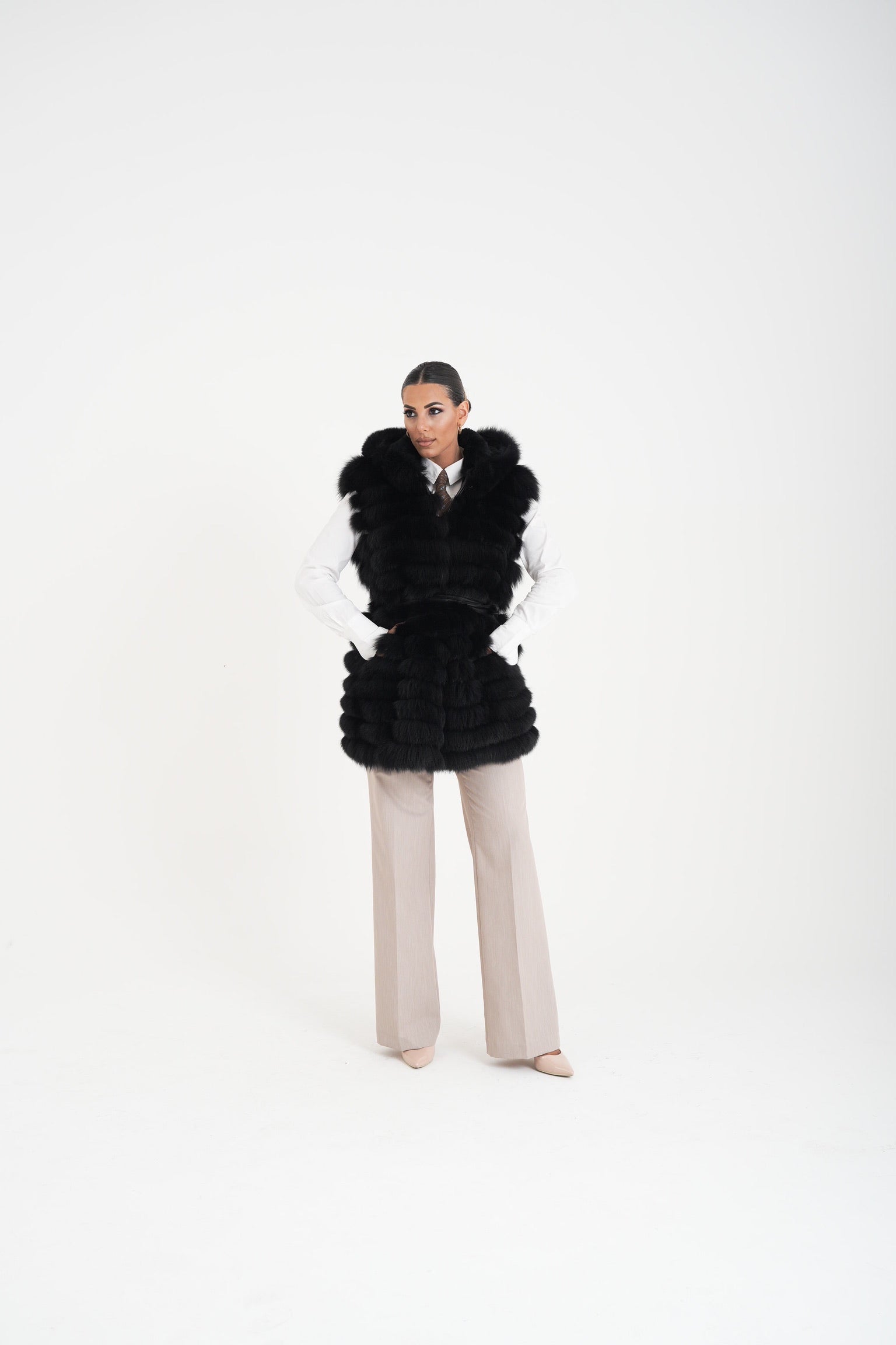 Gilet volpe Leonora