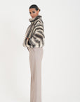 Bomber visone lisbeth