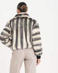 Bomber visone lisbeth