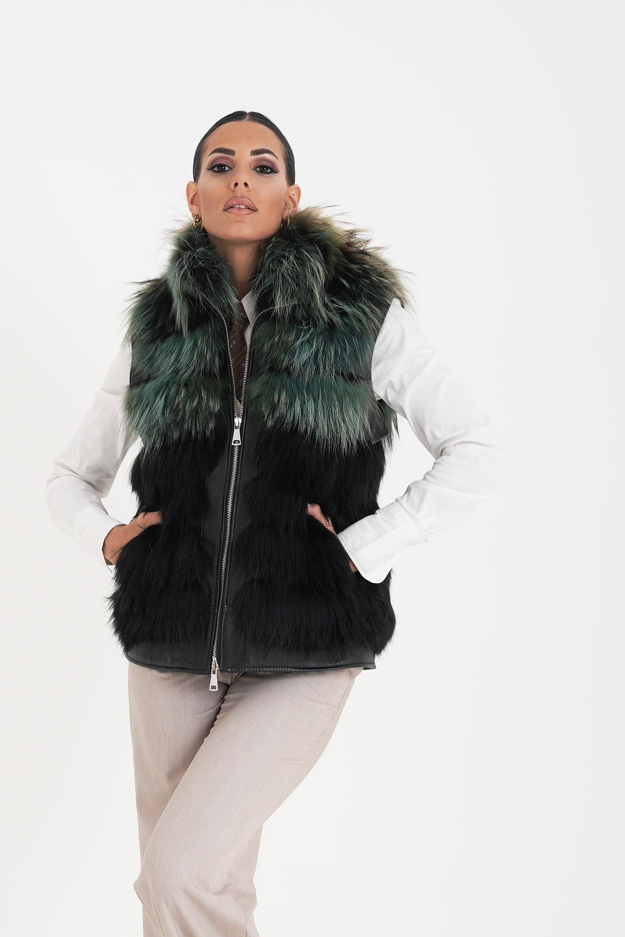 Gilet volpe Medea