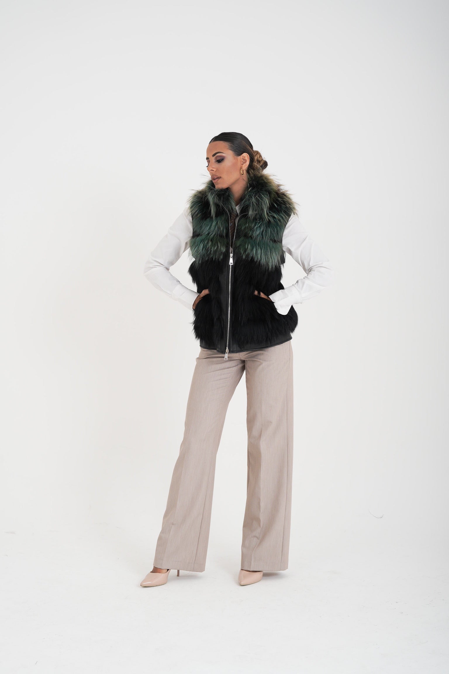 Gilet volpe Medea