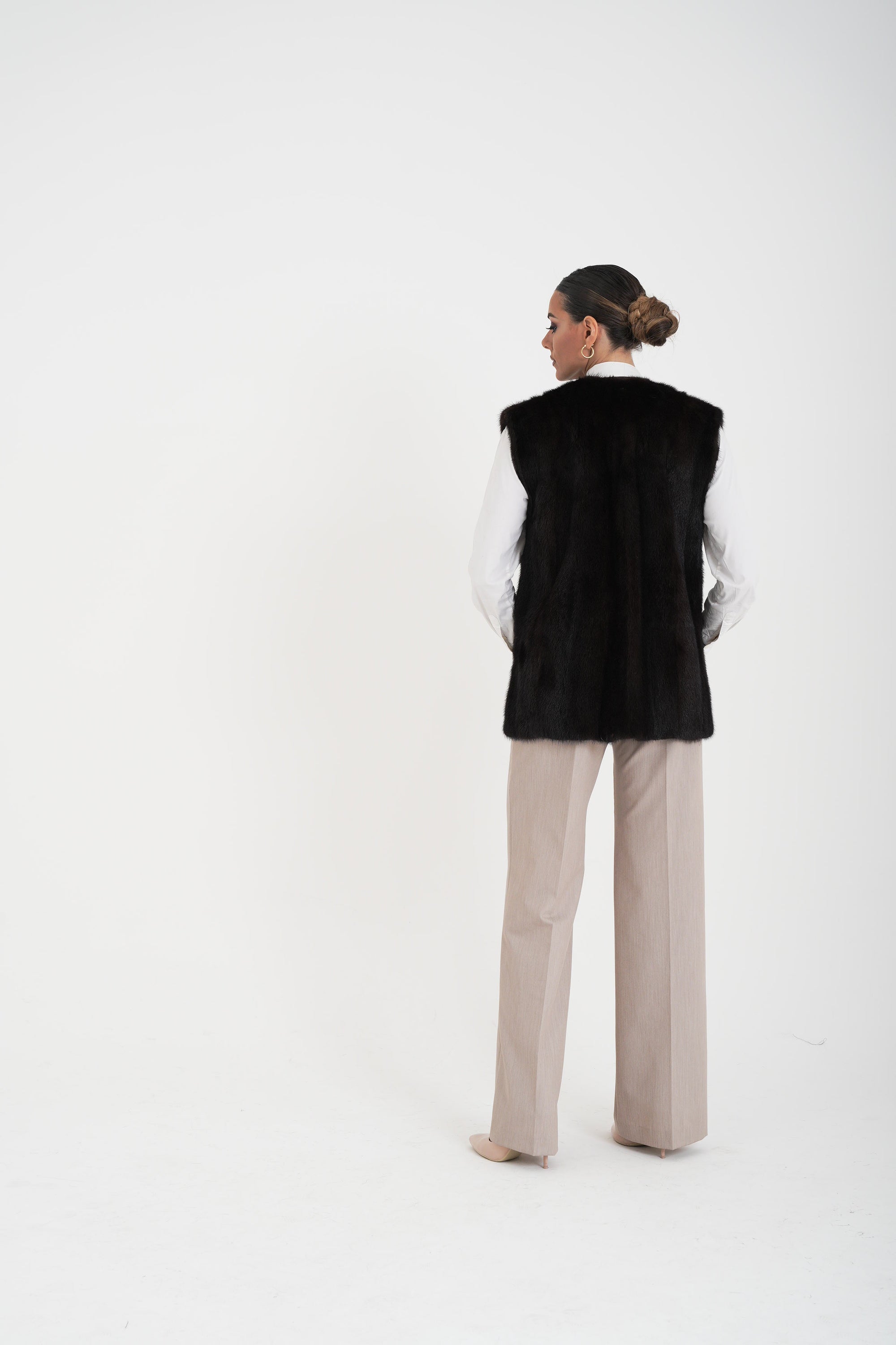 Gilet visone odette