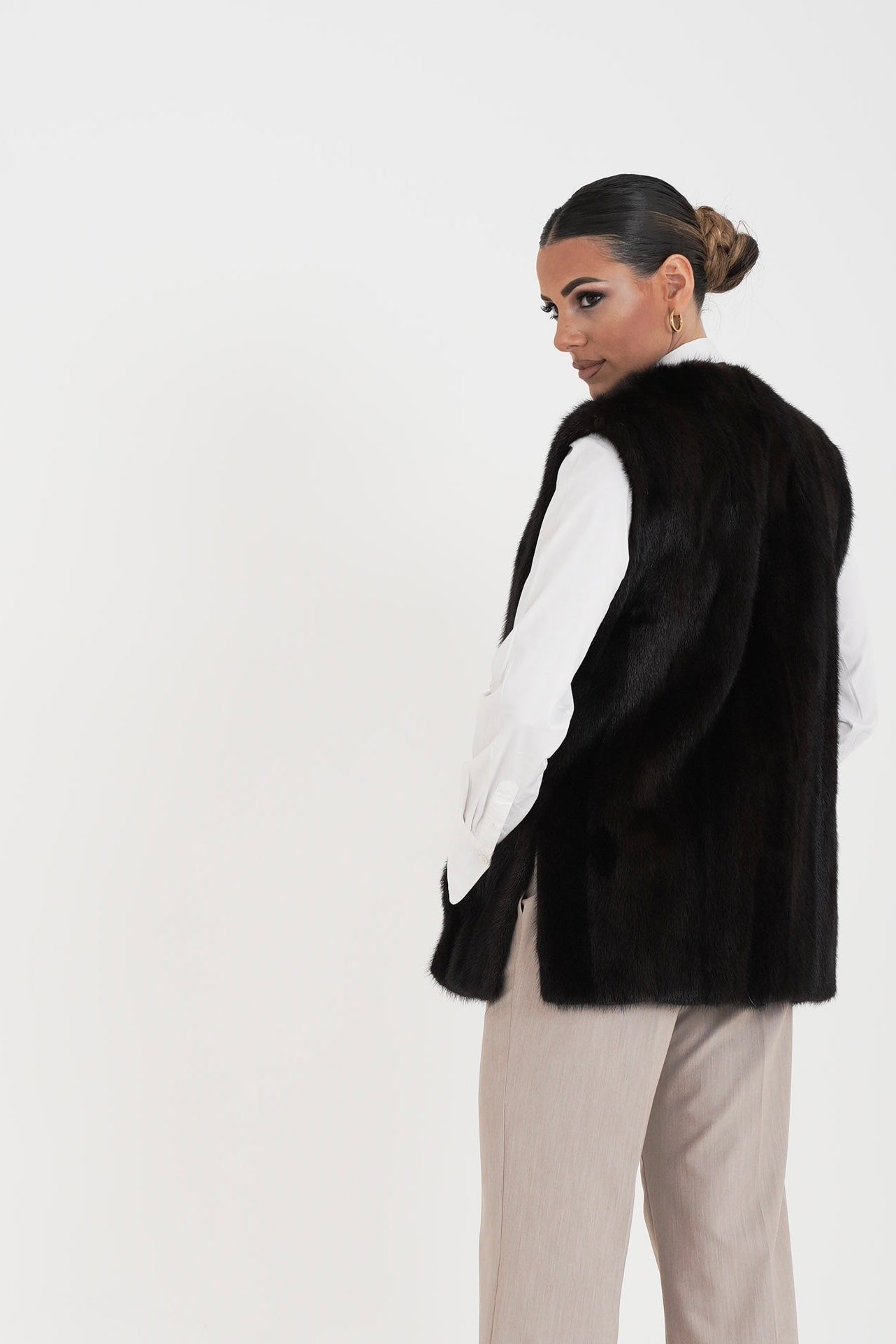 Gilet visone odette