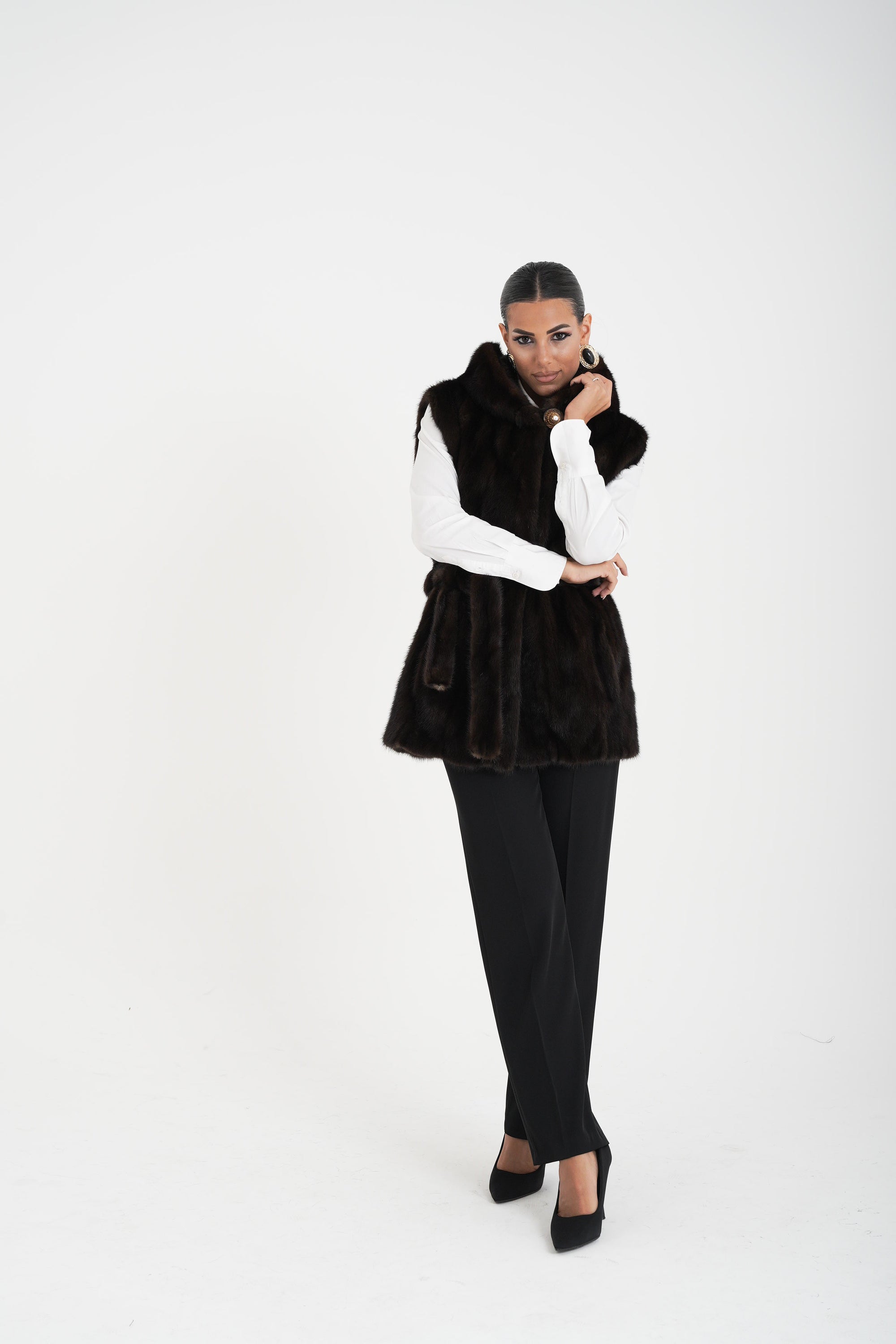 Gilet visone paula