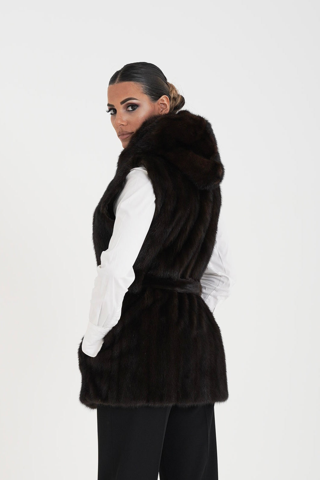 Gilet visone paula