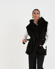 Gilet visone paula