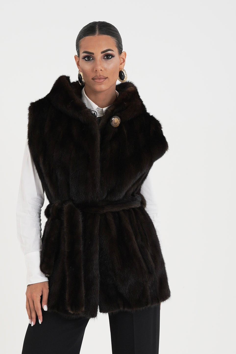 Gilet visone paula