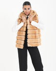 Gilet visone Tiziana
