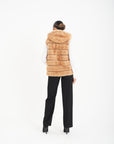 Gilet visone Tiziana