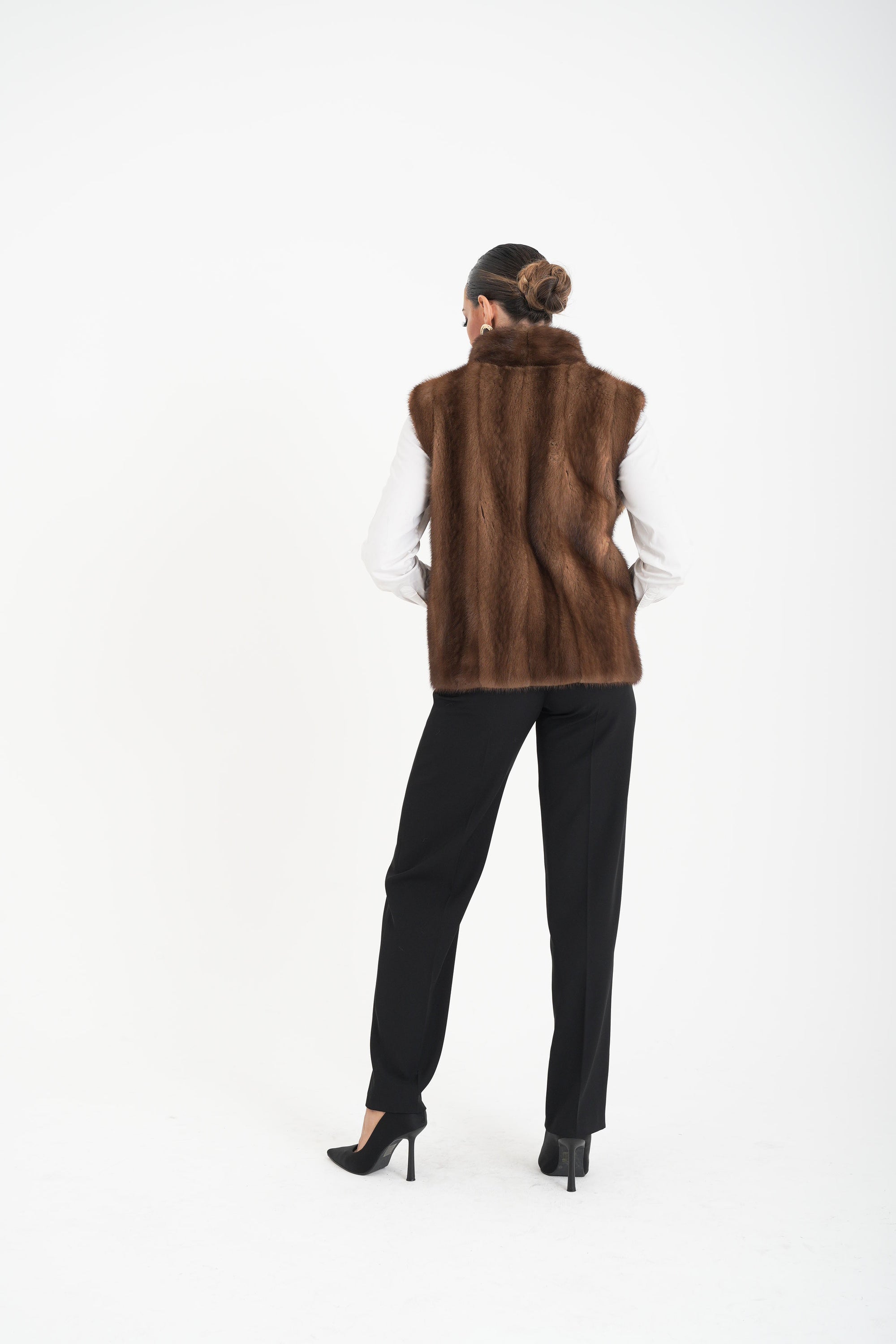 Gilet visone velia