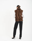 Gilet visone velia
