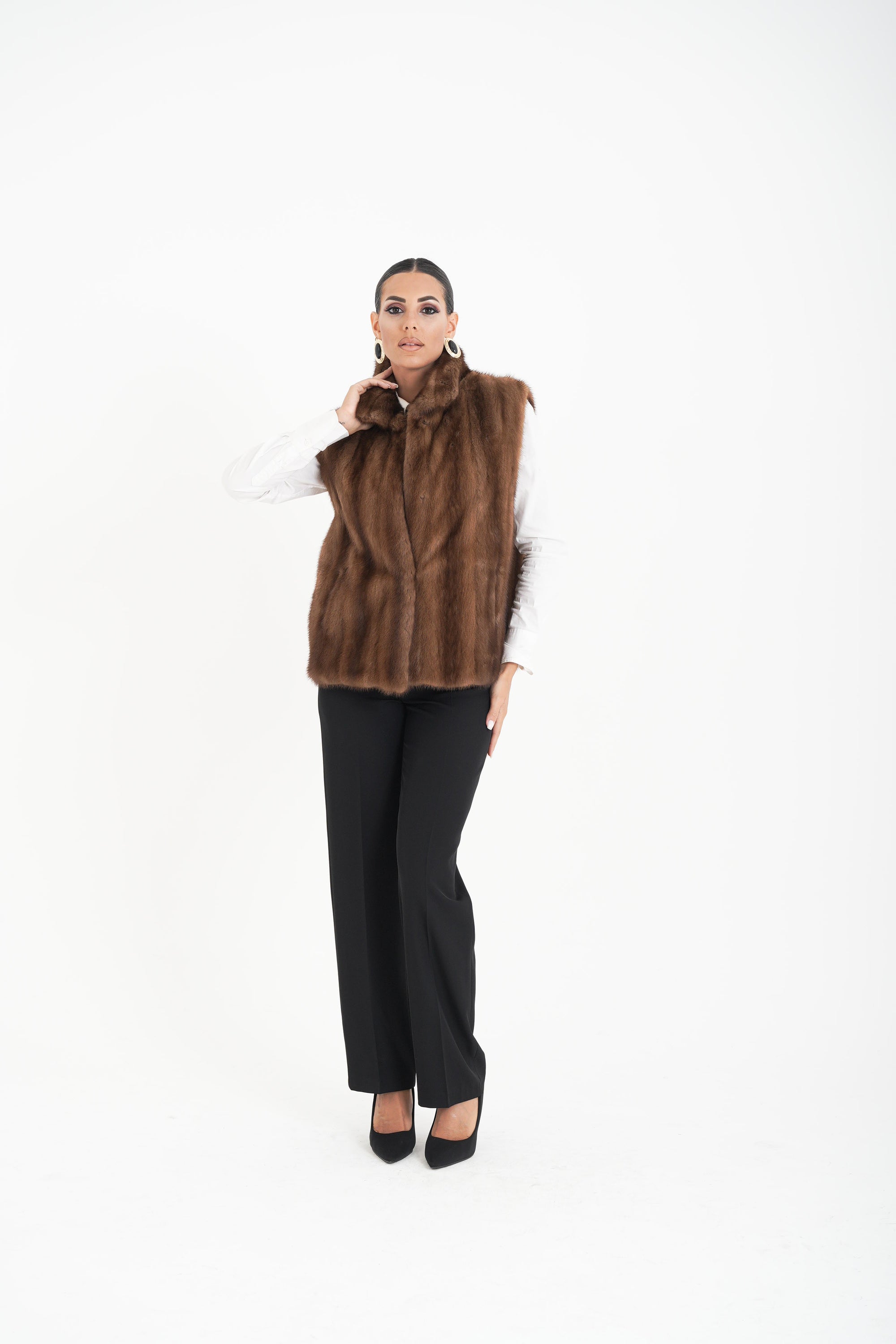 Gilet visone velia
