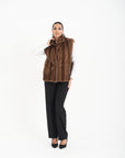 Gilet visone velia
