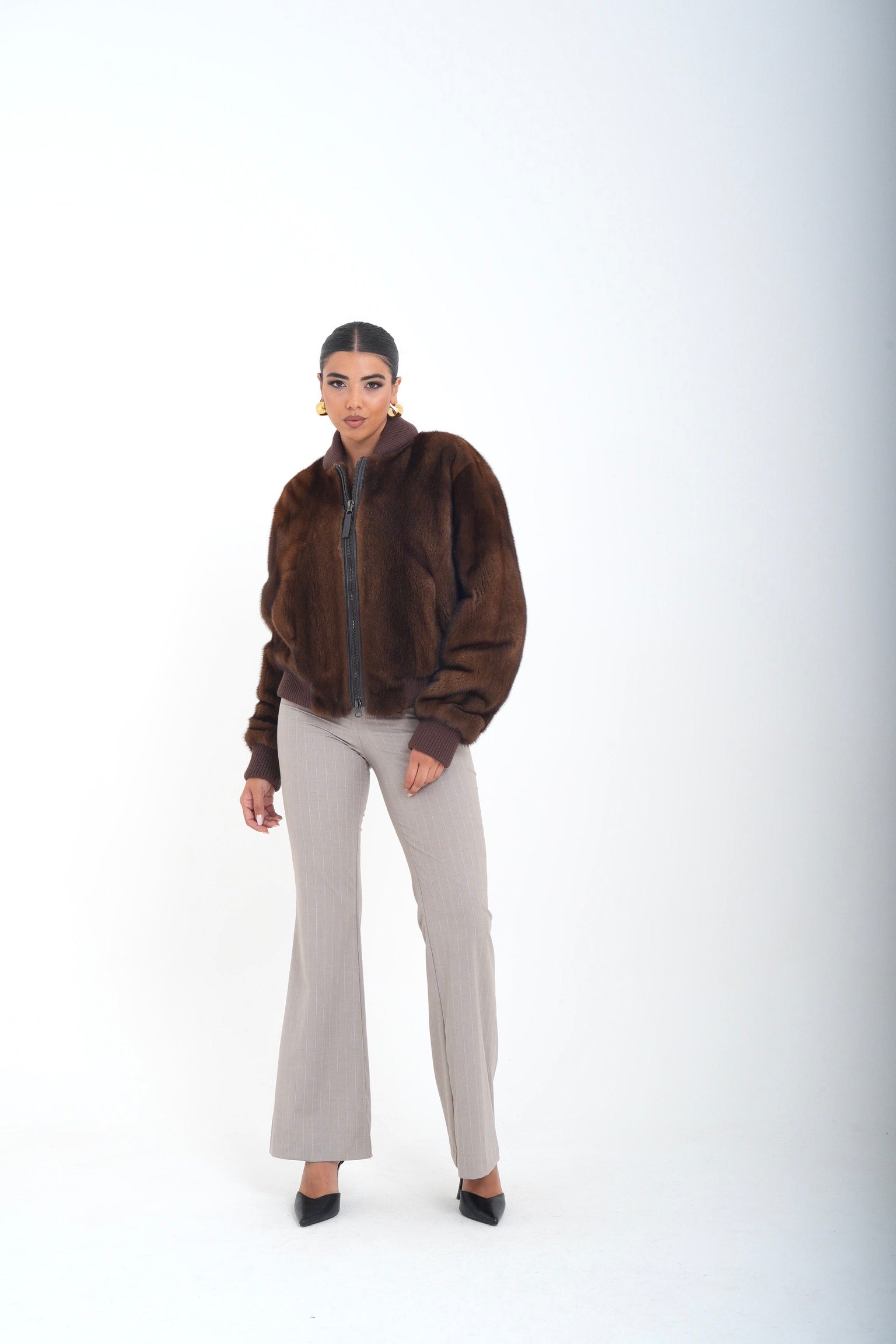 Bomber visone xclusive Luxury
