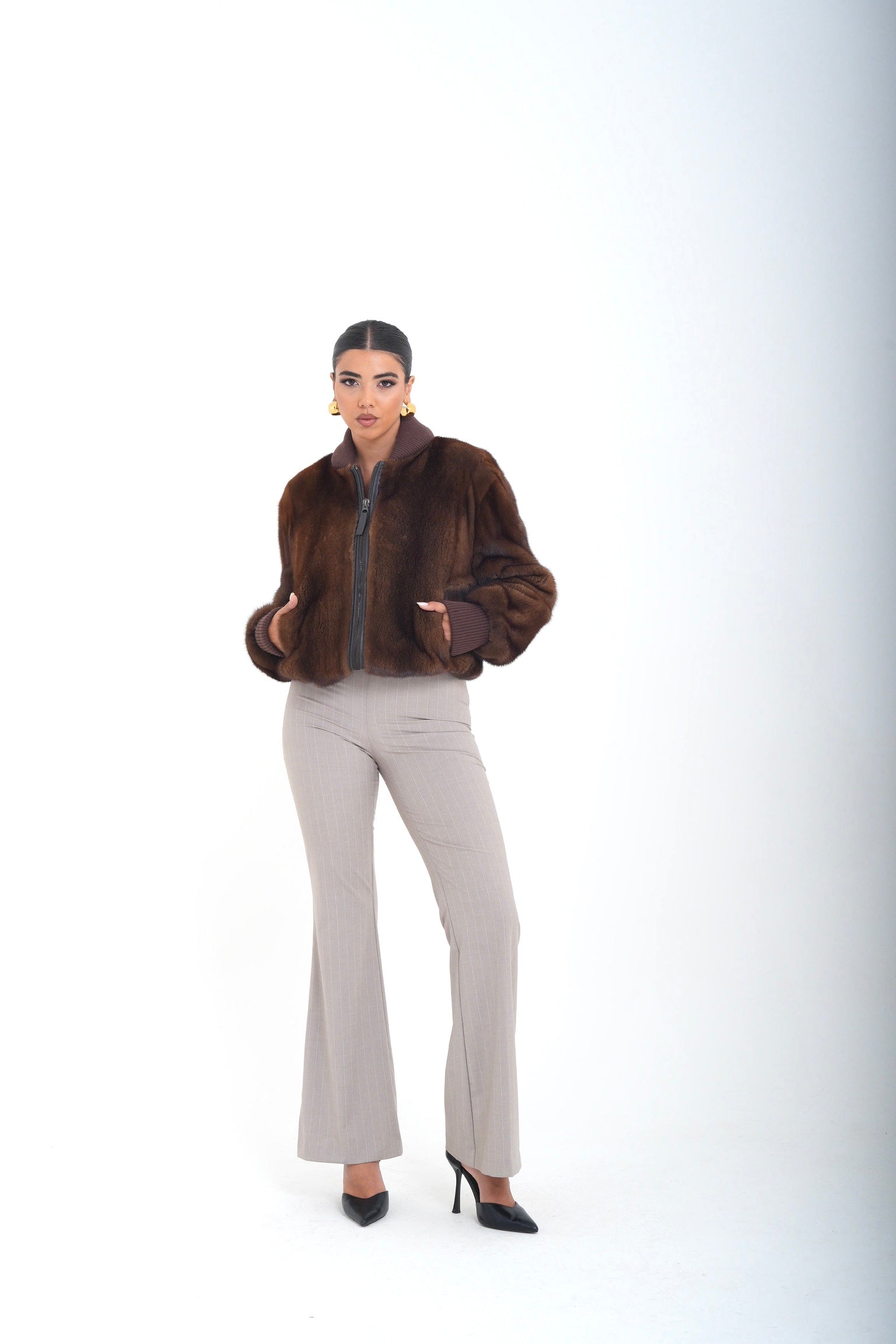 Bomber visone xclusive Luxury