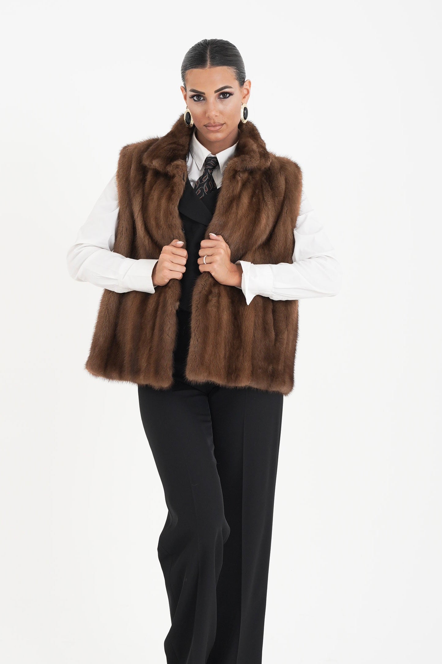 Gilet visone velia