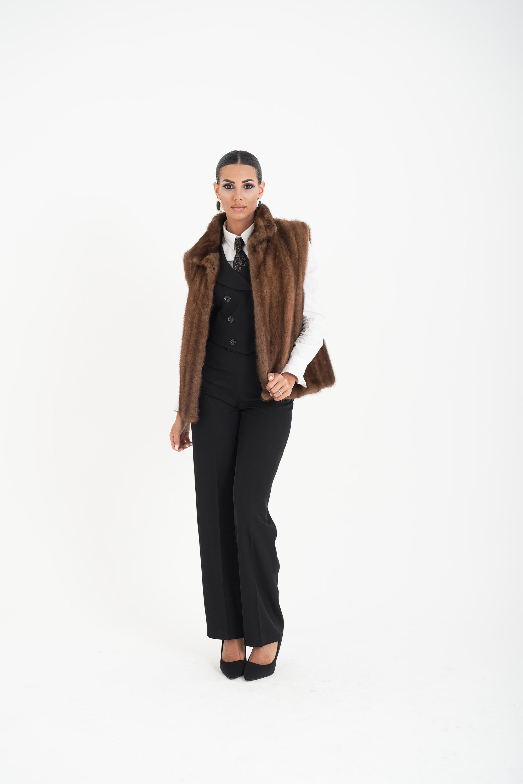 Gilet visone velia