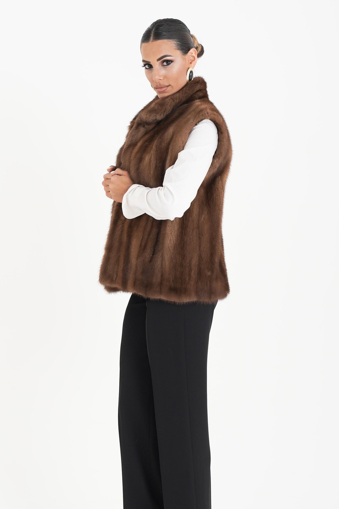 Gilet visone velia