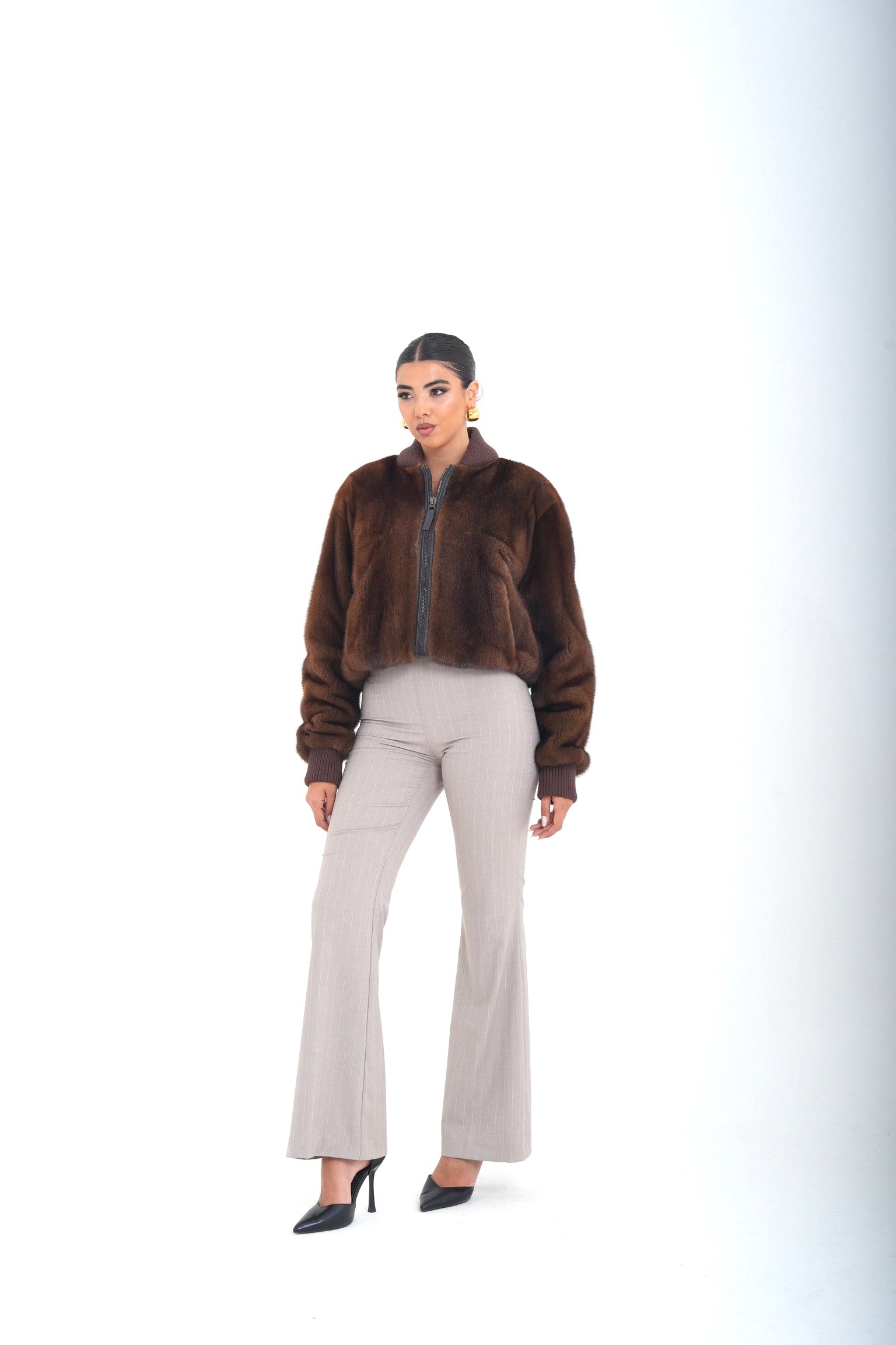 Bomber visone xclusive Luxury