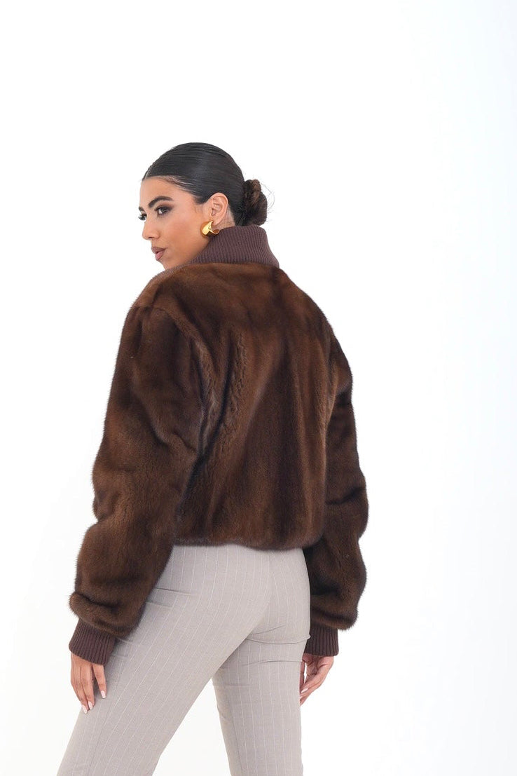 Bomber visone xclusive Luxury