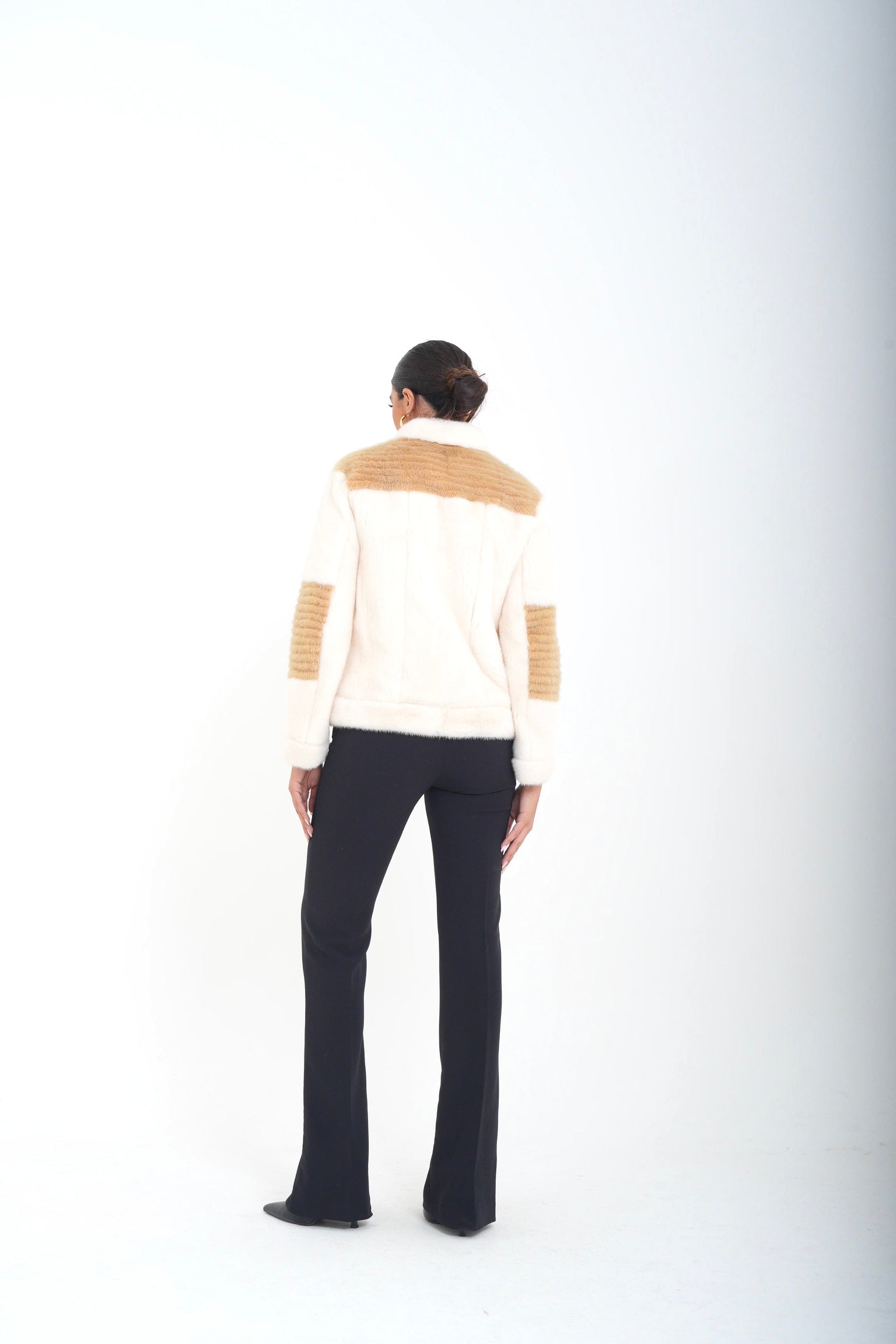 Bomber visone wendy luxury