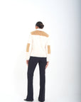 Bomber visone wendy luxury