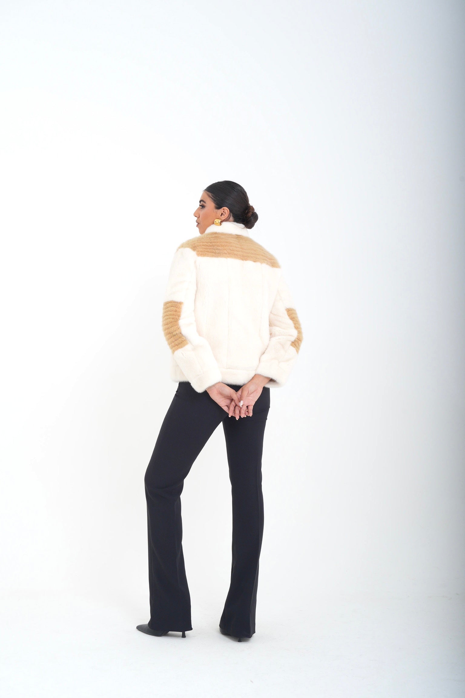 Bomber visone wendy luxury
