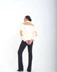 Bomber visone wendy luxury