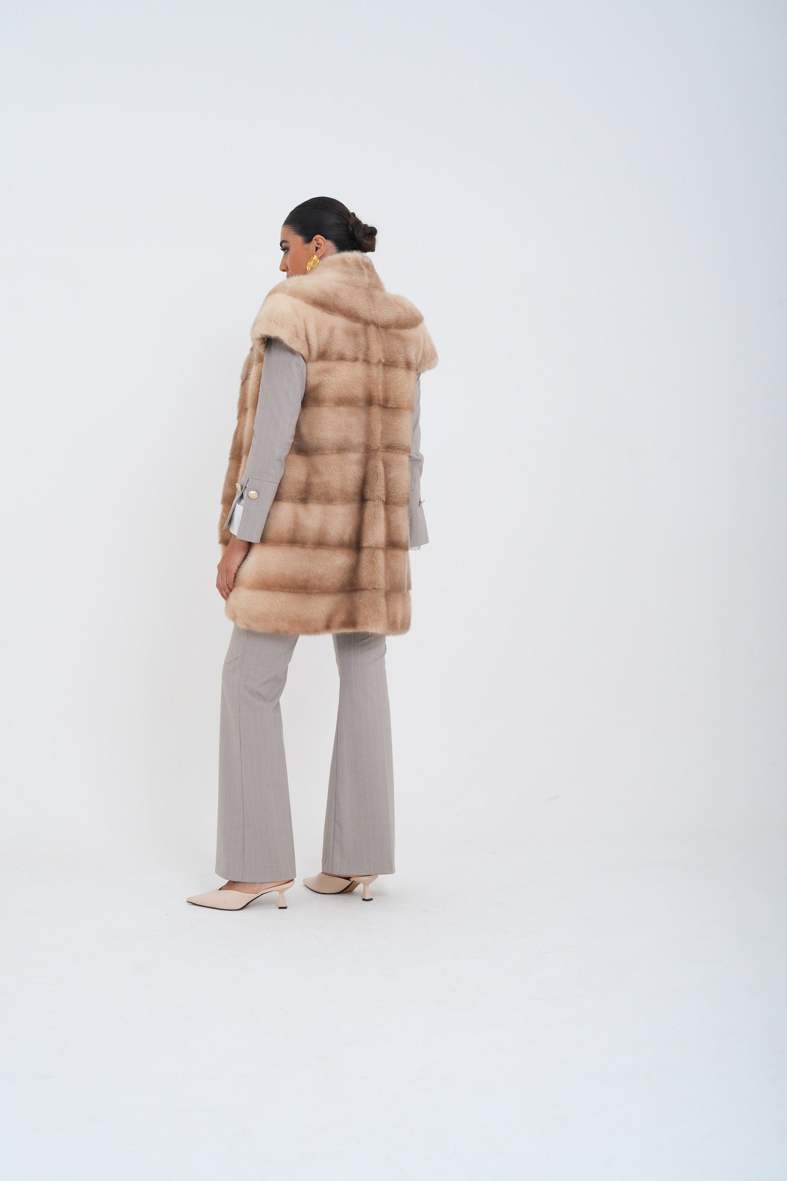 Gilet visone vanity Luxury