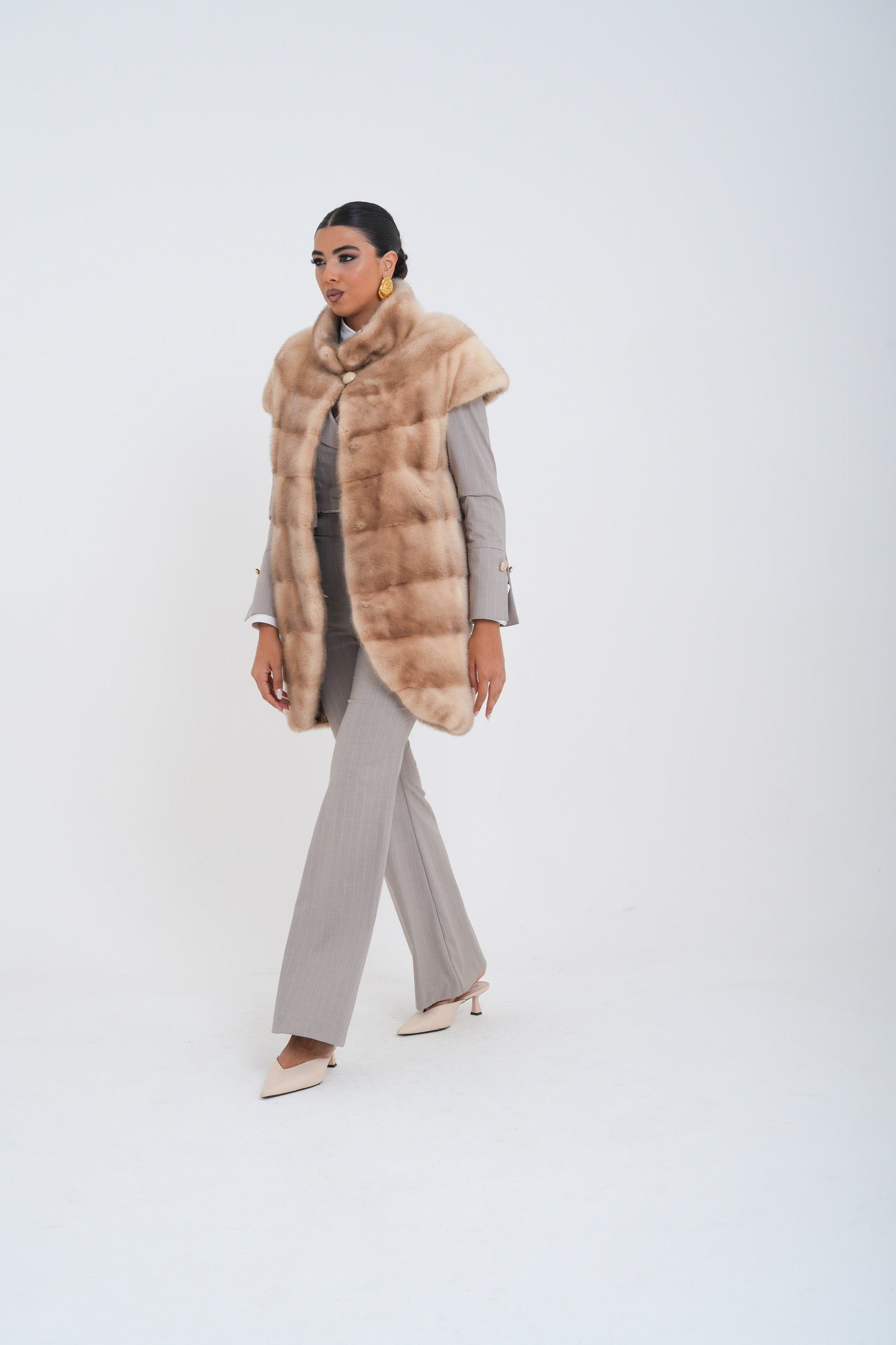 Gilet visone vanity Luxury