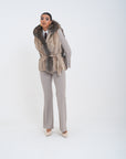 Gilet visone wallis luxury