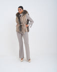 Gilet visone wallis luxury