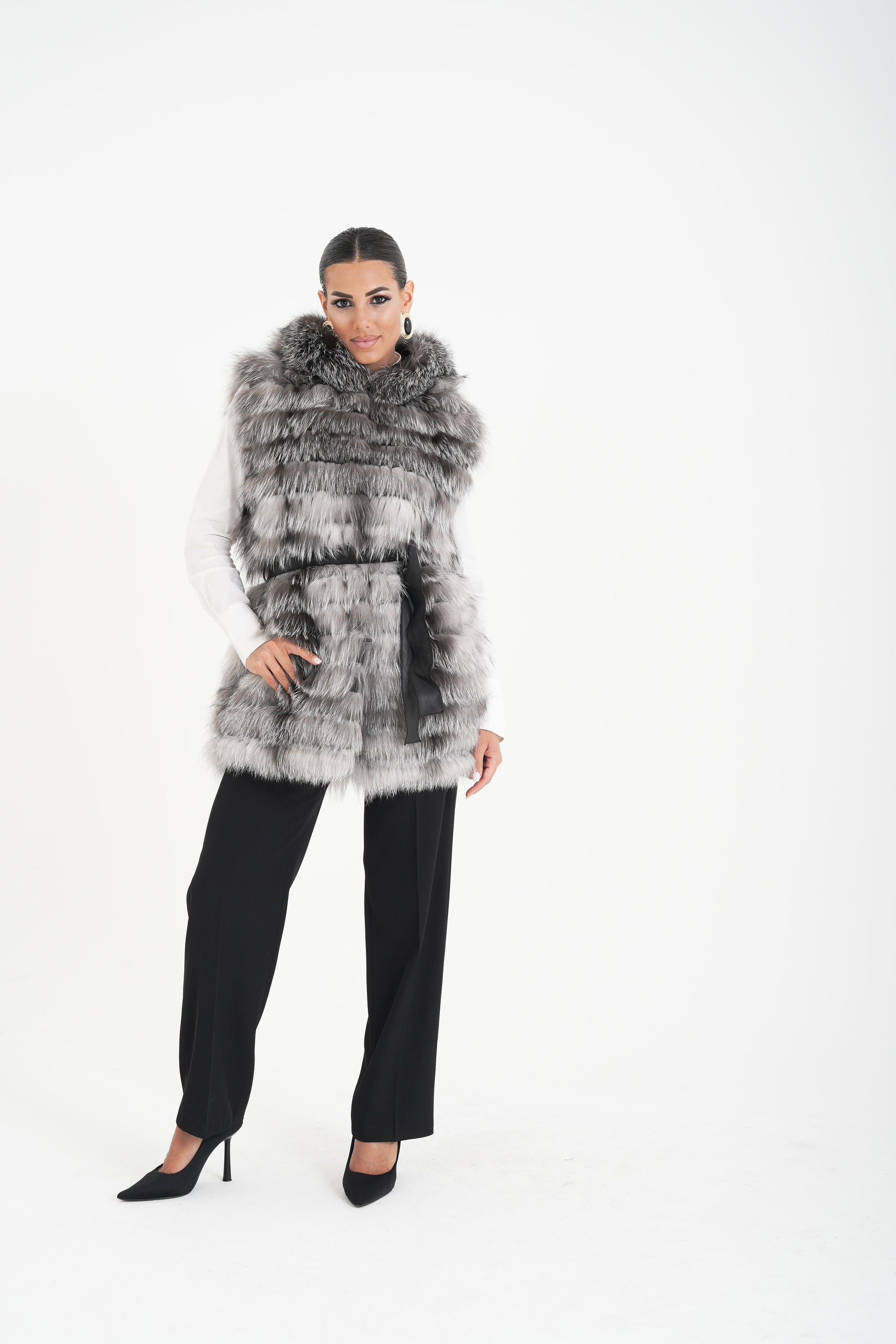 Gilet volpe mimosa