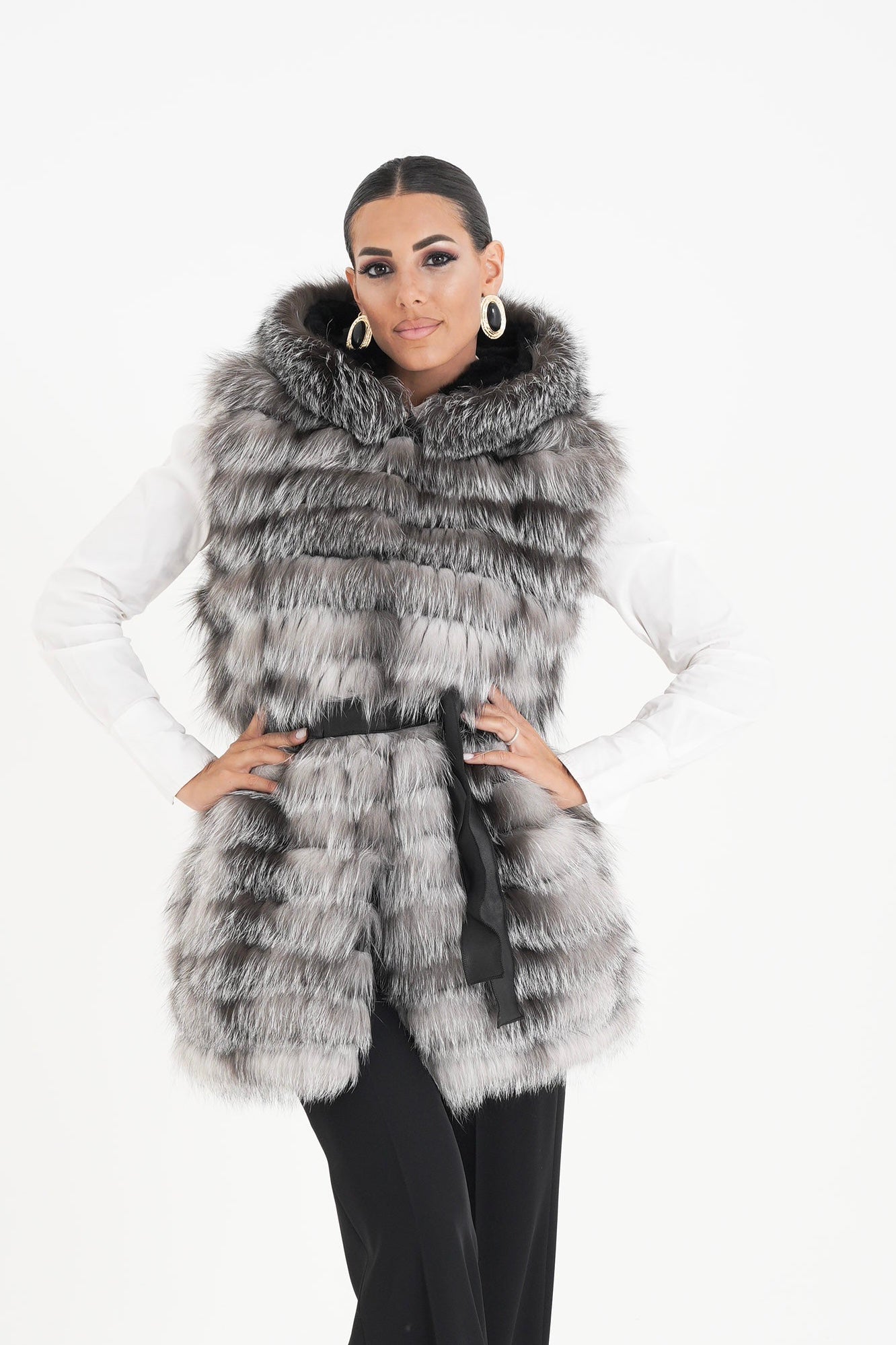 Gilet volpe mimosa